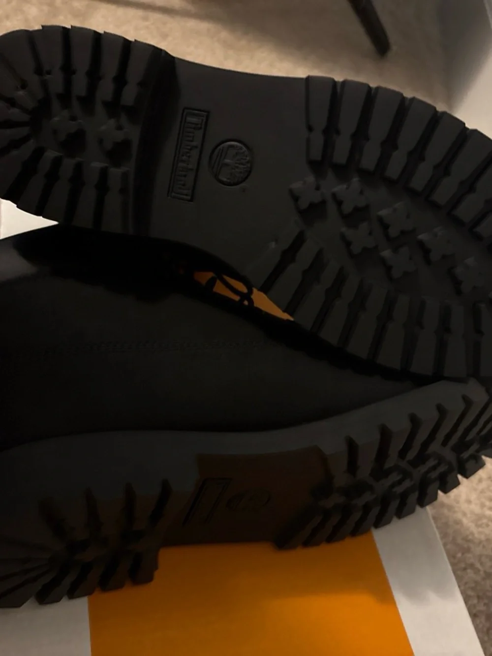 Timberland Black Rugged Lace-Up Boots
